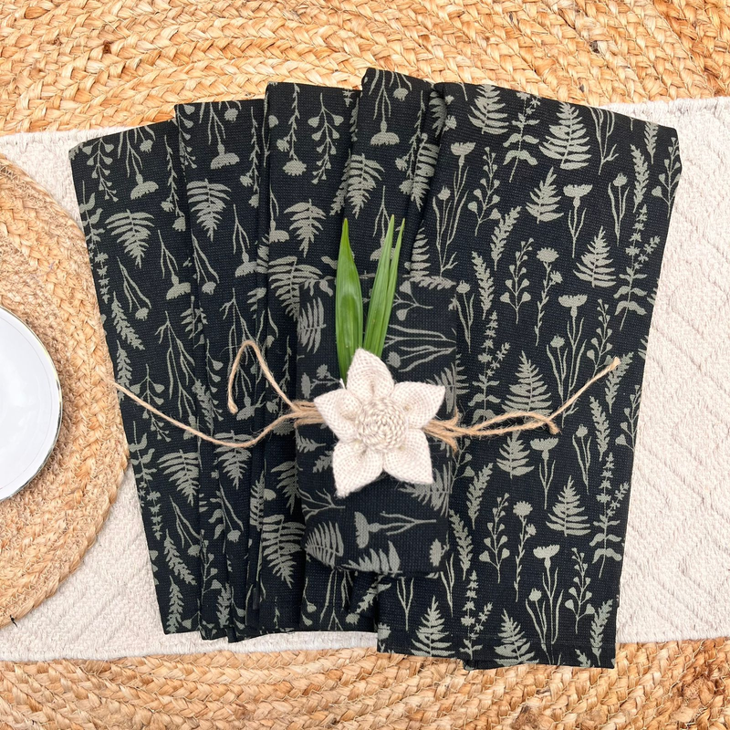 Tea Towel - Set of 6- Design 4