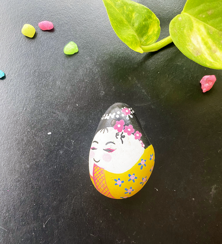 Bijin Lady - Fridge Magnet (Pebble)